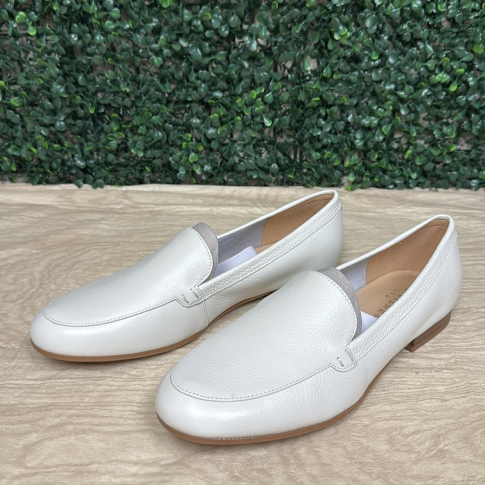 Marc Fisher Docida loafer white - 8.5